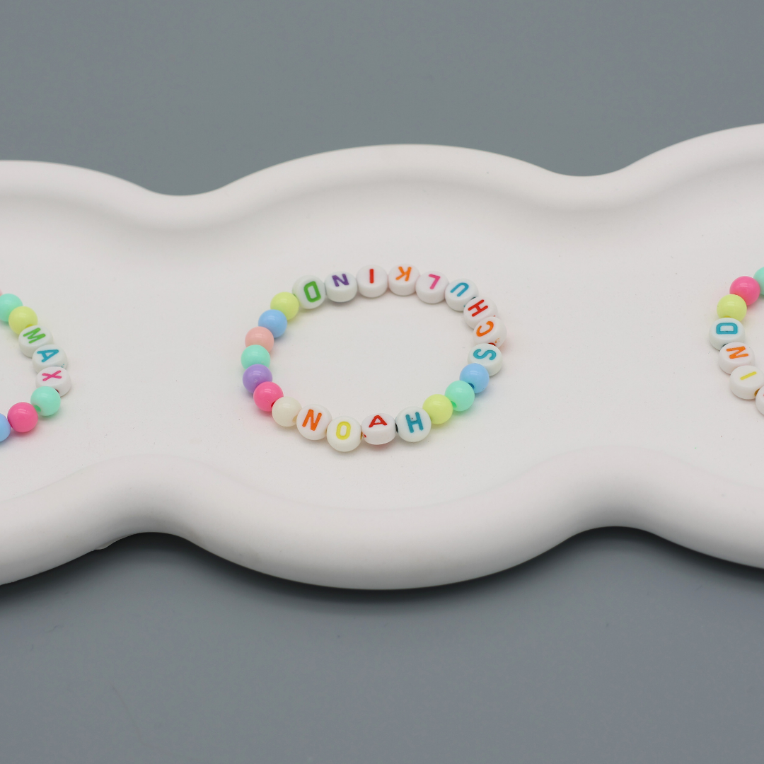 Schulkind Armband - personalisiert mit Name