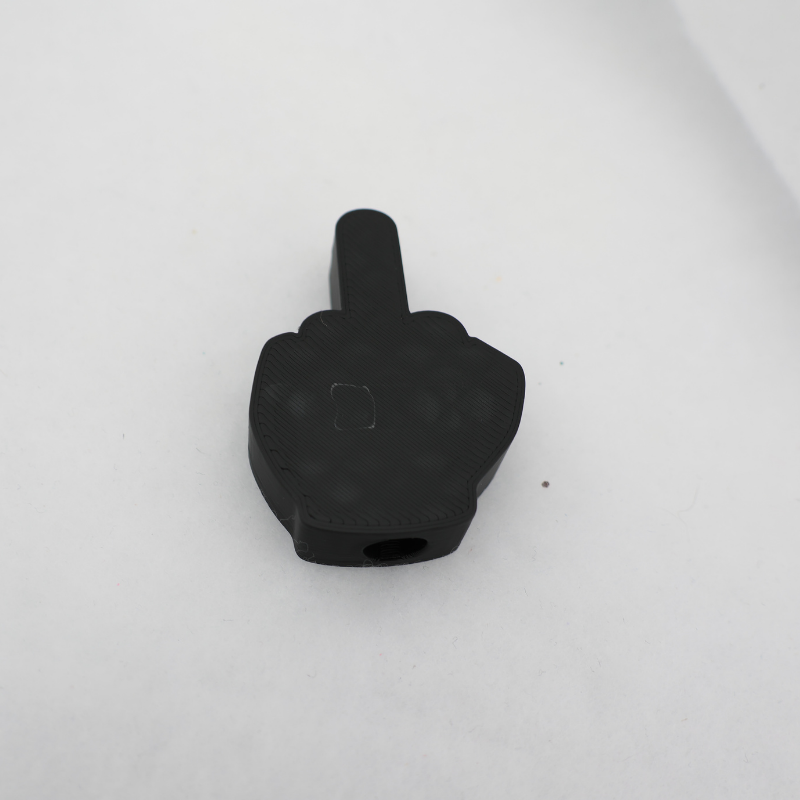 Mittelfinger 3D Topper | Dekoration für Strohhalme | PLA | 8,4 mm Lochdurchmesser | DIY Dekoration | wiederverwendbar
