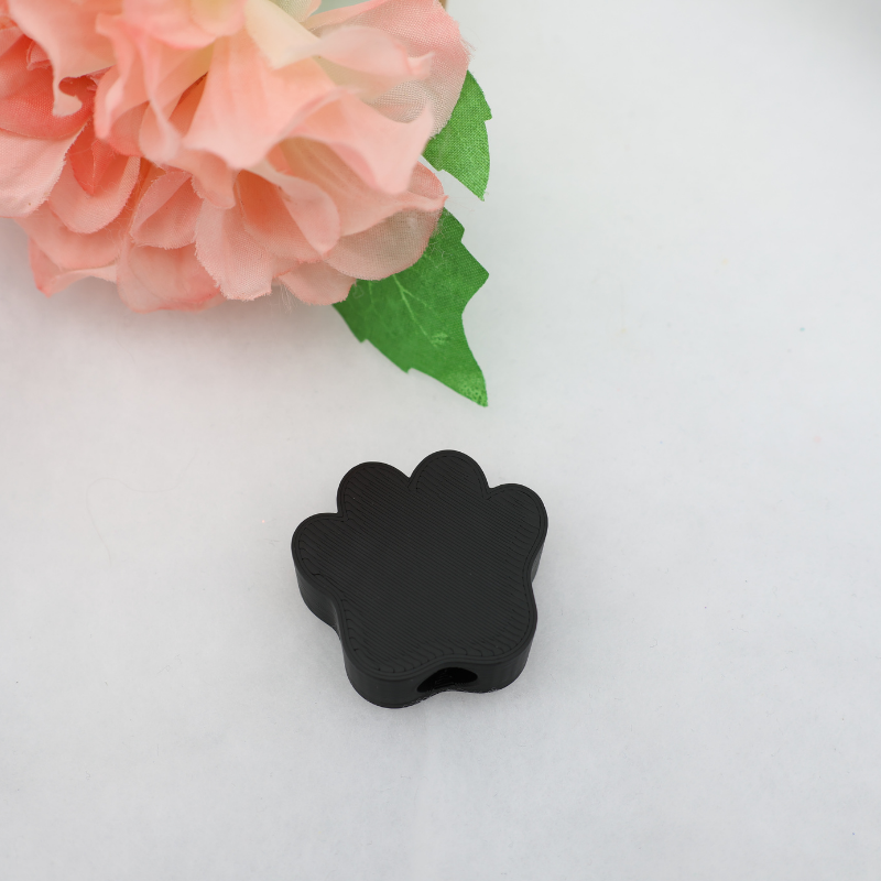 Pfoten Glitzerbecher Deko Set - 3D - PLA (3 Topper/ 100 Stk Mini Elemente)