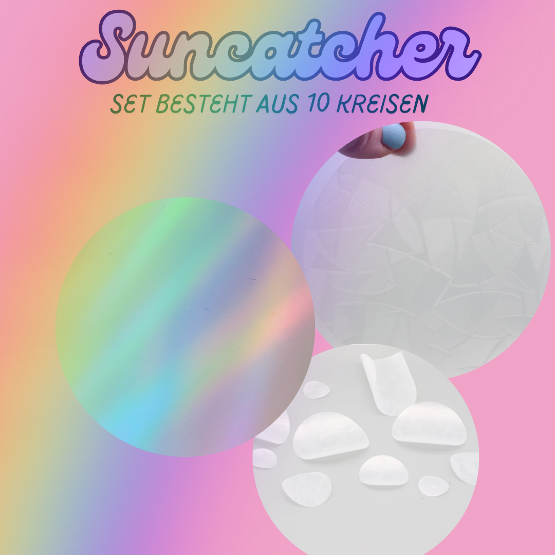 10 Kreise Suncatcher | Sonnenfänger | Fenstersticker