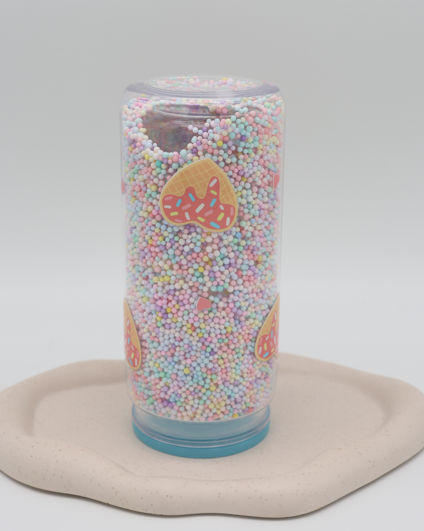Bubble-Ball Becher Waffeldesign