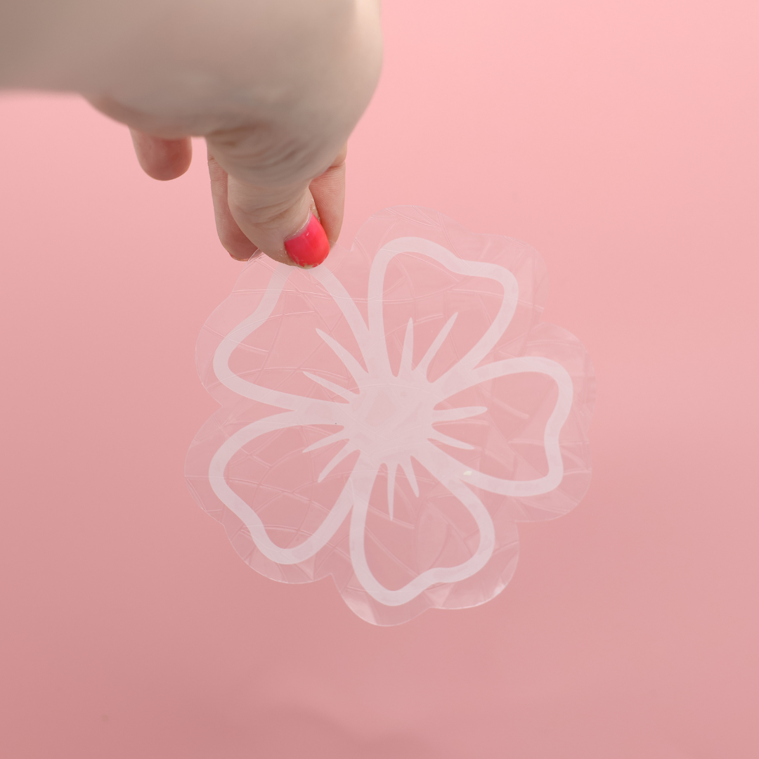 Große Blume -Vinyl Suncatcher | Sonnenfänger | Fenstersticker