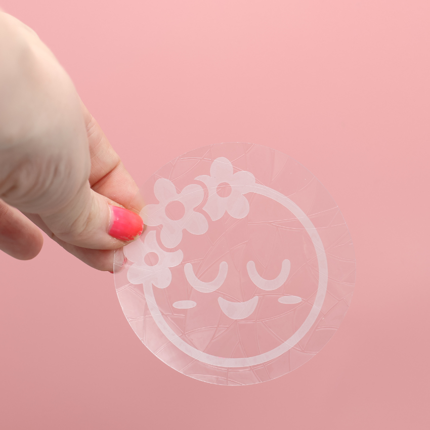 Smiley Flower -Vinyl Suncatcher | Sonnenfänger | Fenstersticker