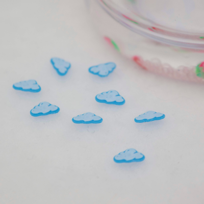 3D Wolken - PLA Dekorationselemente - 100 Stk