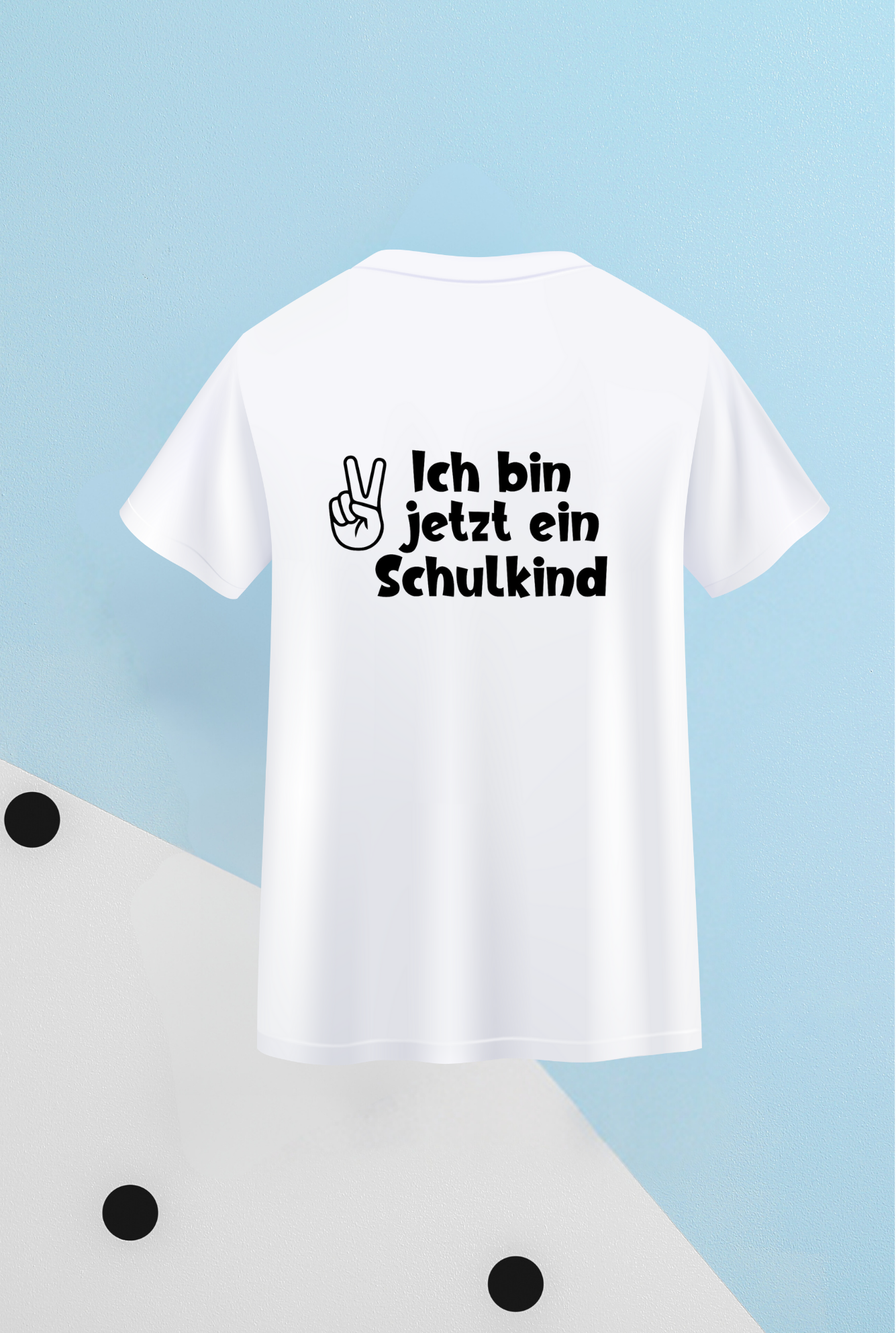 T-Shirt - Ich bin jetzt ein Schulkind (personalisierbar)