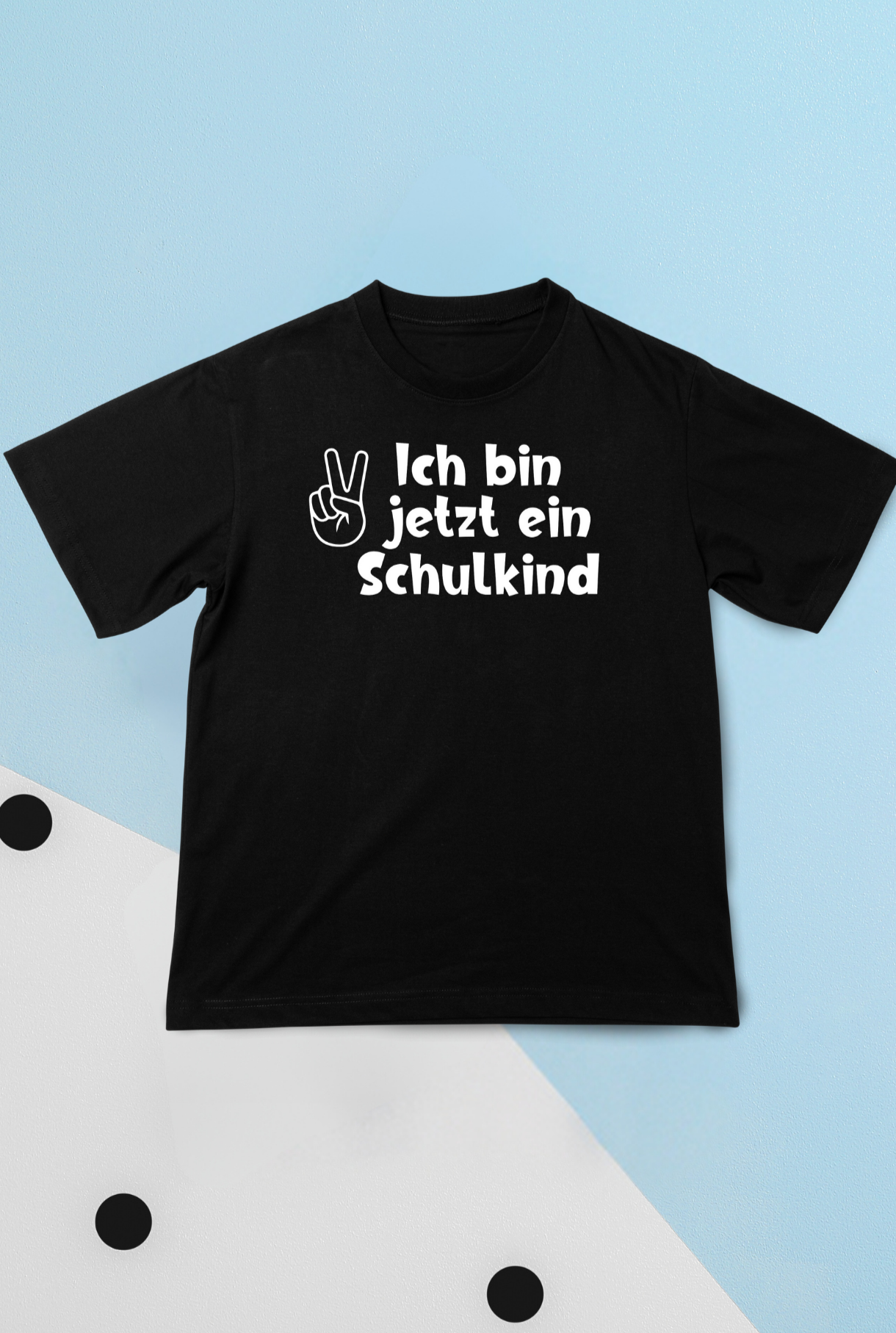 T-Shirt - Ich bin jetzt ein Schulkind (personalisierbar)