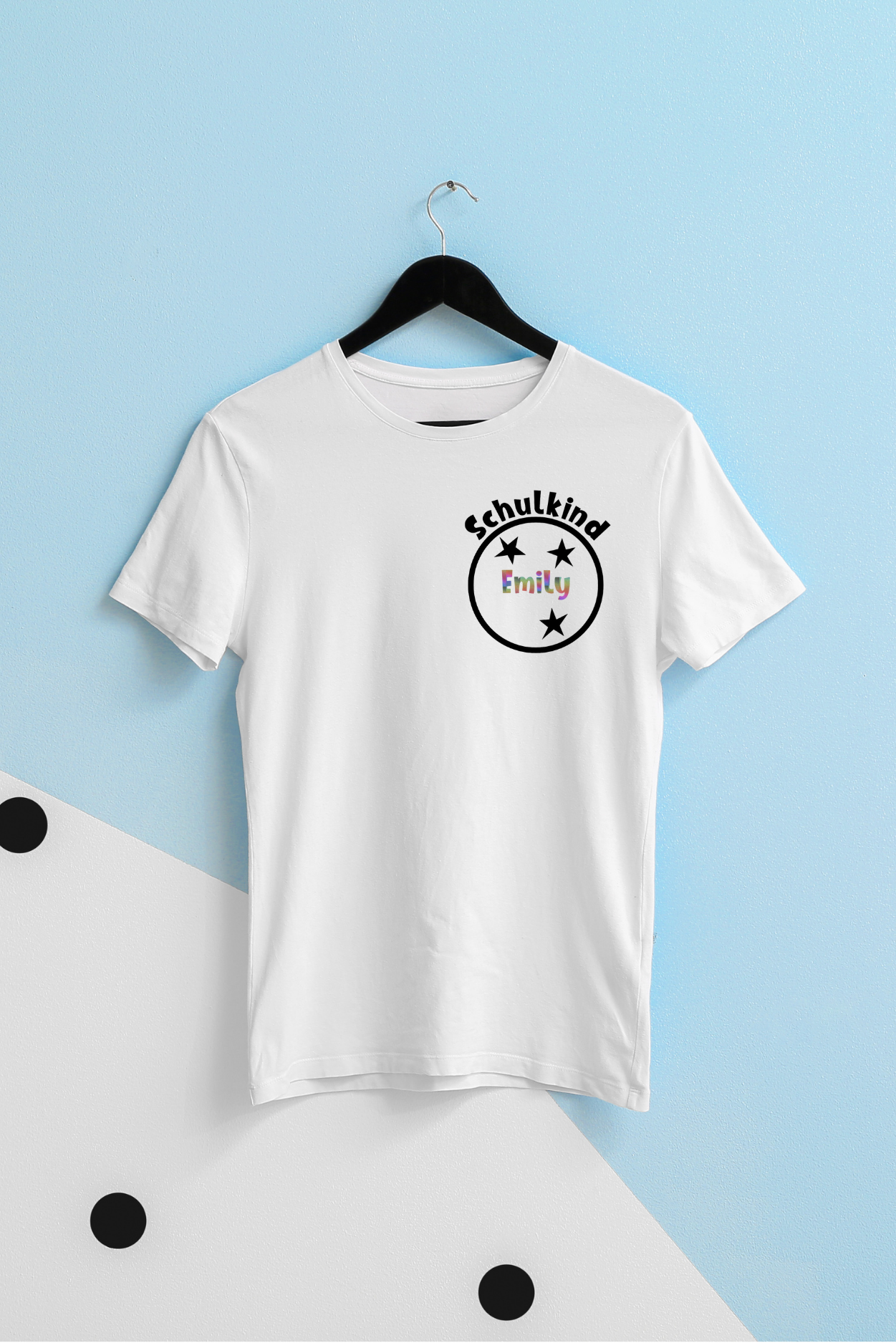 T-Shirt - Ich bin jetzt ein Schulkind (personalisierbar)