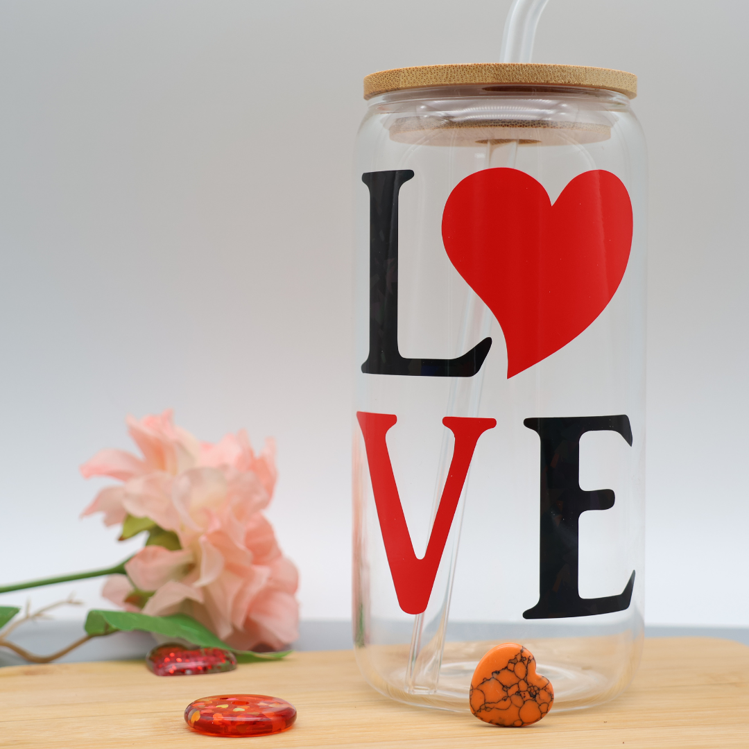 LOVE | Trinkglas 500 ml