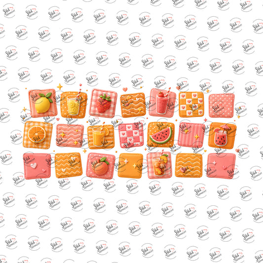 Sommerdrinks-Muster