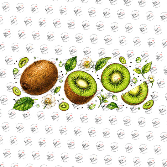 Kiwis in Aquarell