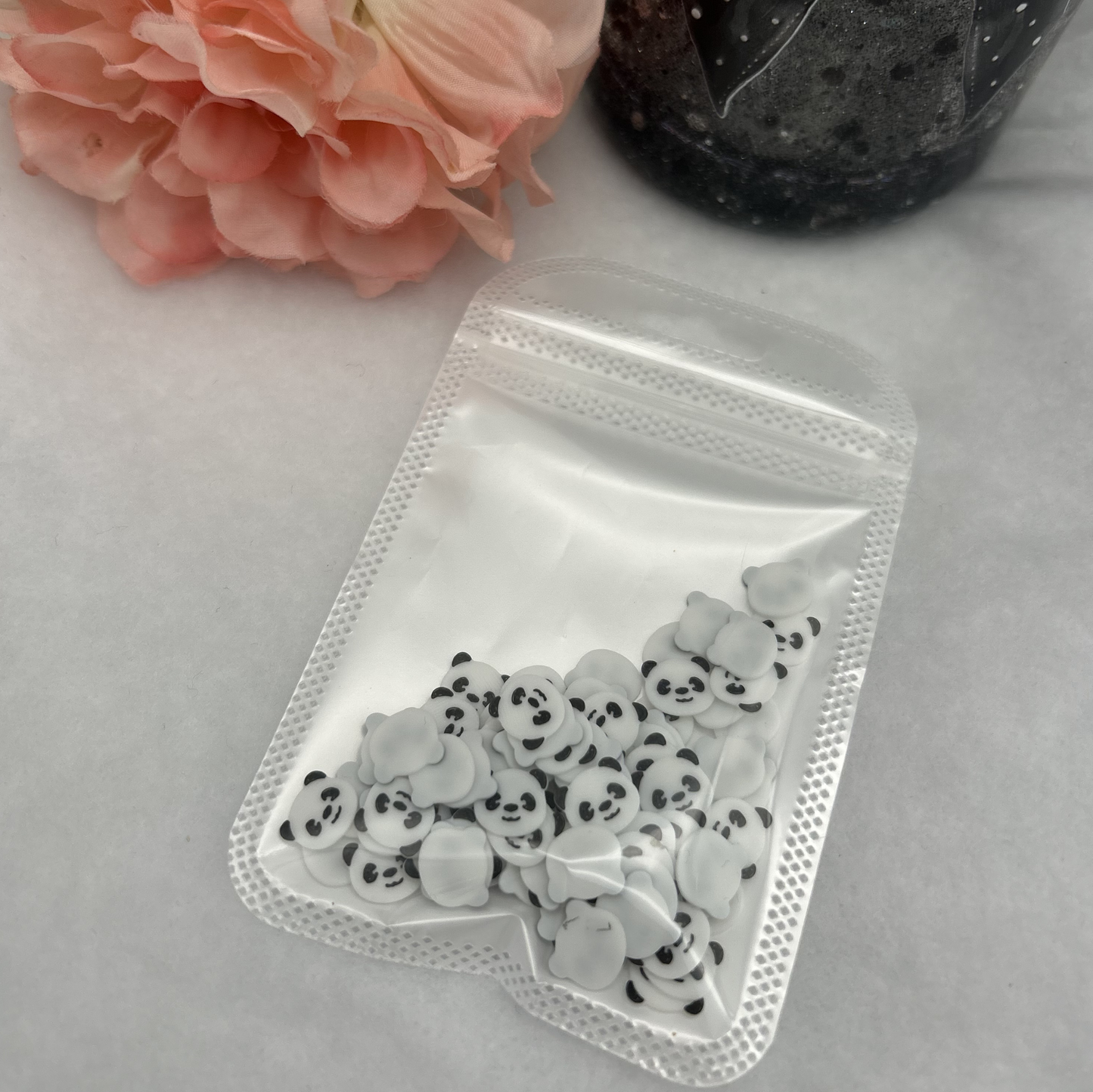 3D Pandas - PLA Dekorationselemente - 100 Stk