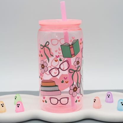 Plastikbecher mit Strohhalm - Ghost Reader