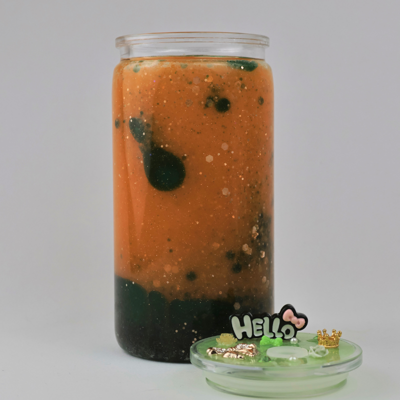 Lava Becher - Green/Orange - 2-farbig