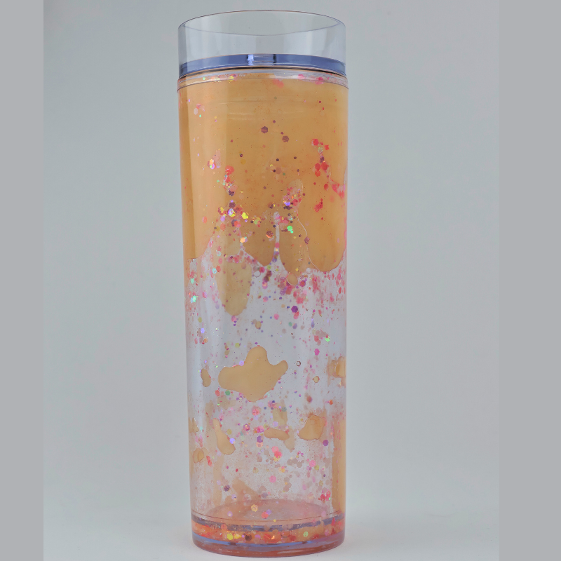 Lava Becher - Glow in the Dark Lachs