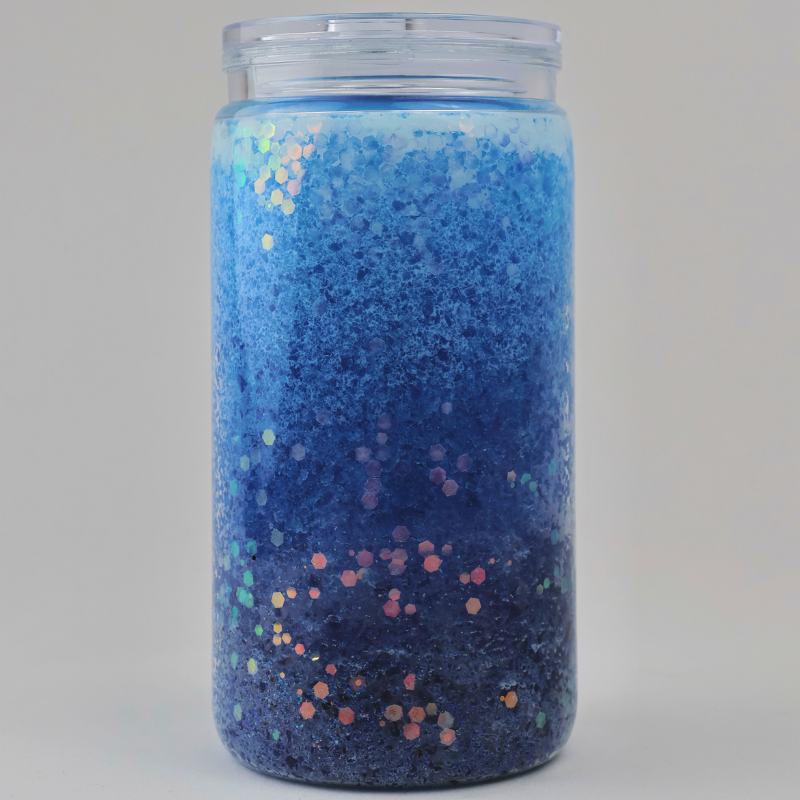 Slushy Becher - Blue Ombré Style