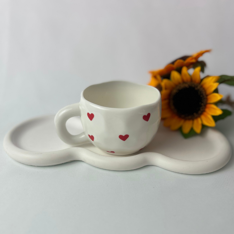 Keramik Herztasse | Limited | Heart Cup