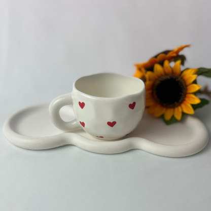 Keramik Herztasse | Limited | Heart Cup