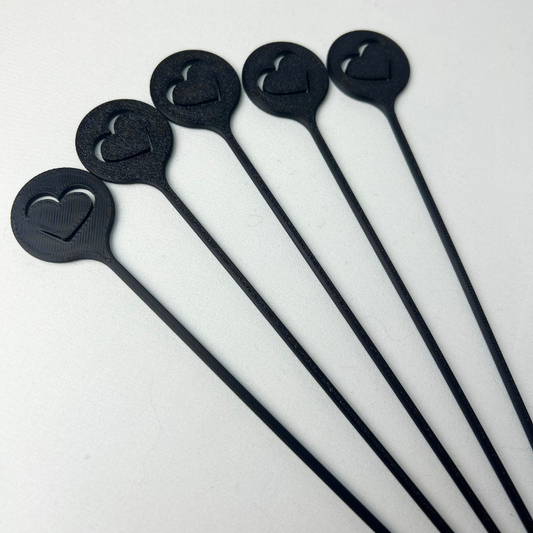 Poke Stab für Glitzerbecher | 2 Stk | Snowglobetumbler | Stopfstab | Herstellung Schneekugelbecher