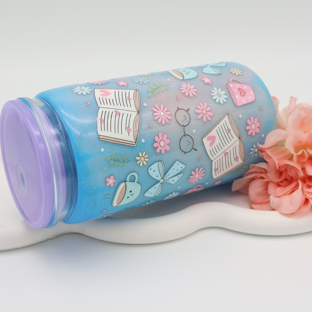 Swirl-Becher - pink blue heaven 480ml