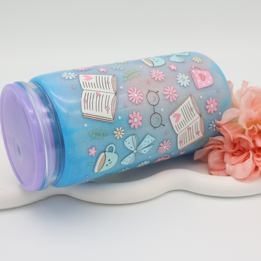 Swirl-Becher - pink blue heaven 480ml