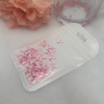 3D Cocktailglas - PLA Dekorationselemente - 100 Stk