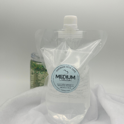 medium Flow Solution 500ml  | fertige Glitzerbecher Lösung | Glitzerbecher Selbst gestalten | Snowglobetumbler
