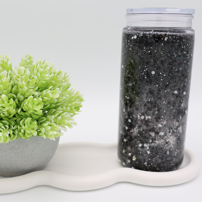 ERSTELLE DEINEN SNOWGLOBE / GLITZER BECHER