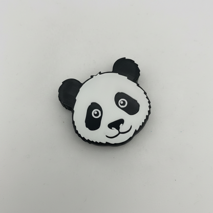Panda 3D Topper | Dekoration für Strohhalme | PLA | 8,4 mm Lochdurchmesser | DIY Dekoration | wiederverwendbar