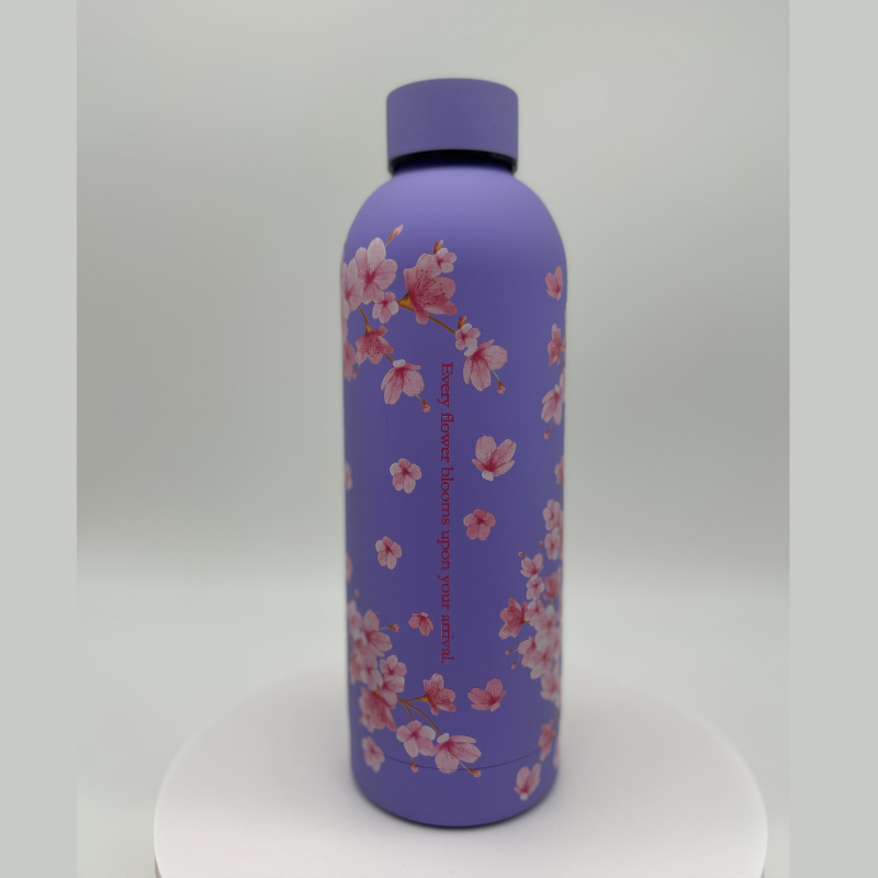 Edelstahlflasche - Kirschblüten 500ml