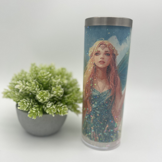 DEIN Sublimations Glitzerbecher | personalisierter Becher mit Wunschmotiv und Glitzer