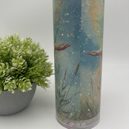 DEIN Sublimations Glitzerbecher | personalisierter Becher mit Wunschmotiv und Glitzer