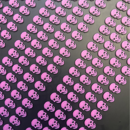 3D Totenkopf - PLA Dekorationselemente - 100 Stk