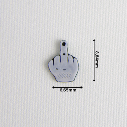 3D Mittelfinger - PLA Dekorationselemente - 100 Stk