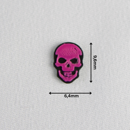 3D Totenkopf - PLA Dekorationselemente - 100 Stk
