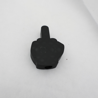 Mittelfinger 3D Topper | Dekoration für Strohhalme | PLA | 8,4 mm Lochdurchmesser | DIY Dekoration | wiederverwendbar