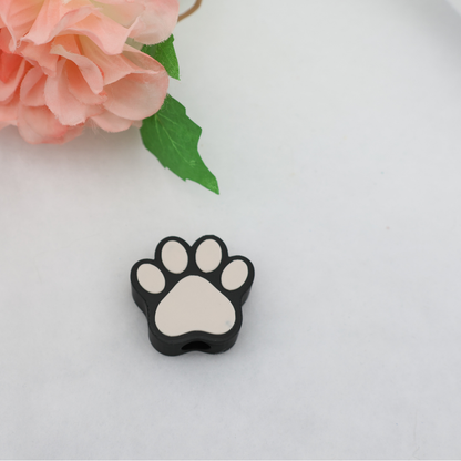 Pfote 3D Topper | Dekoration für Strohhalme | PLA | 8,4 mm Lochdurchmesser | DIY Dekoration | wiederverwendbar