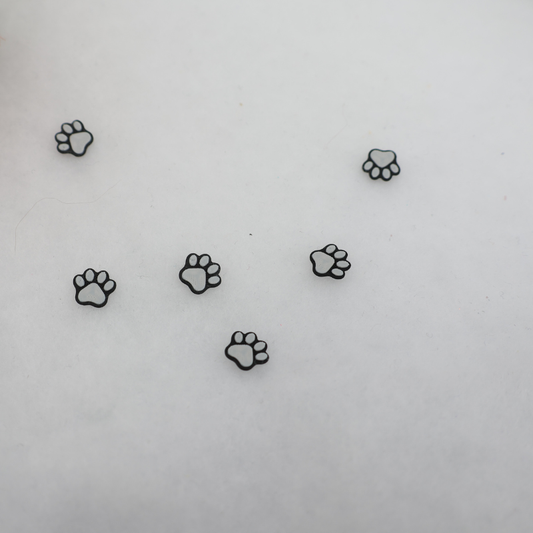 3D Pfote - PLA Dekorationselemente - 100 Stk