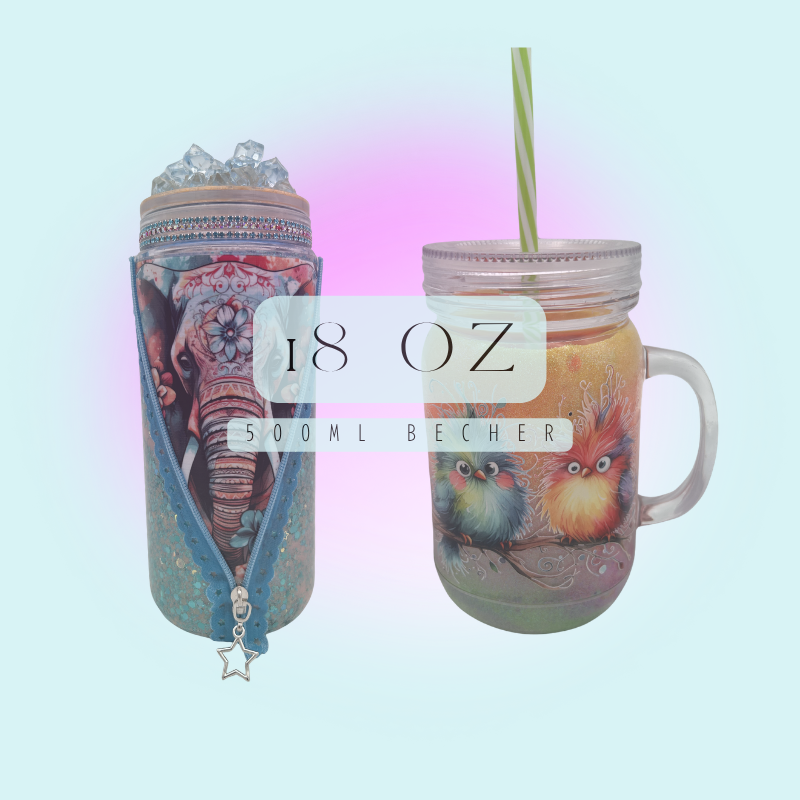 DEIN 590ml / 18oz doppelwandiger Becher