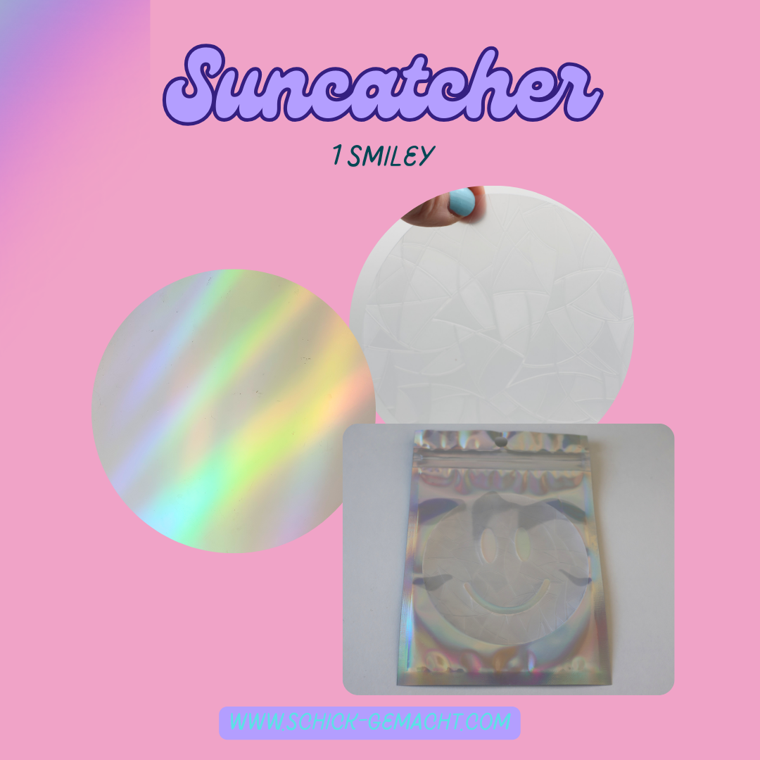 Smiley Suncatcher | Sonnenfänger | Fenstersticker