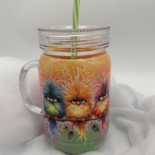 Regenbogen Dry Cup Krug | 590ml Cup Becher
