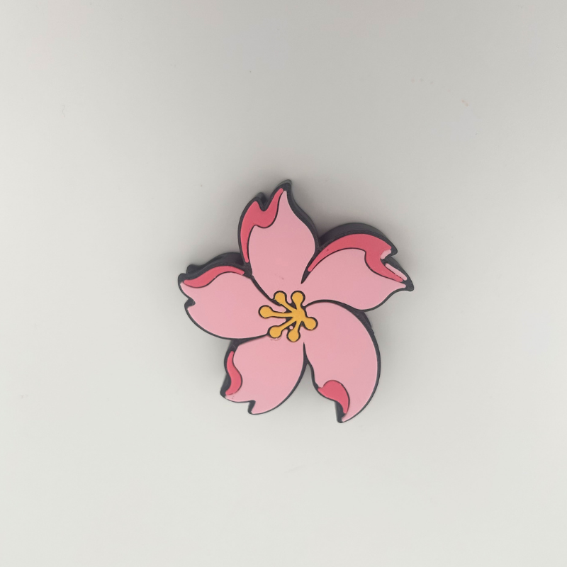 Sakura Kirschblüte 3D Topper | Dekoration für Strohhalme | PLA | 8,4 mm Lochdurchmesser | DIY Dekoration | wiederverwendbar