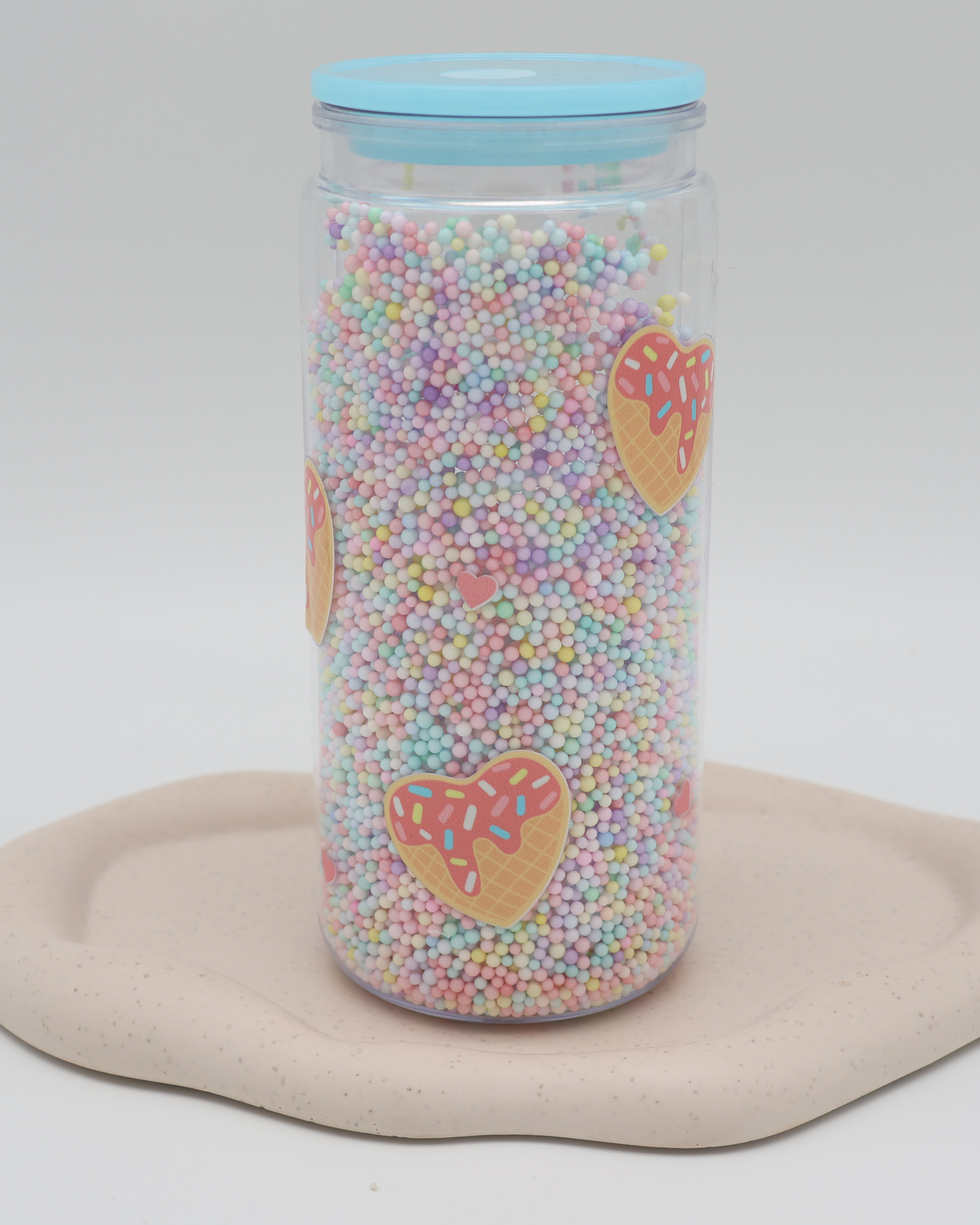 Bubble-Ball Becher Waffeldesign