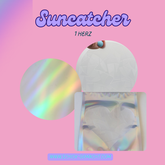 Herz Suncatcher | Sonnenfänger | Fenstersticker
