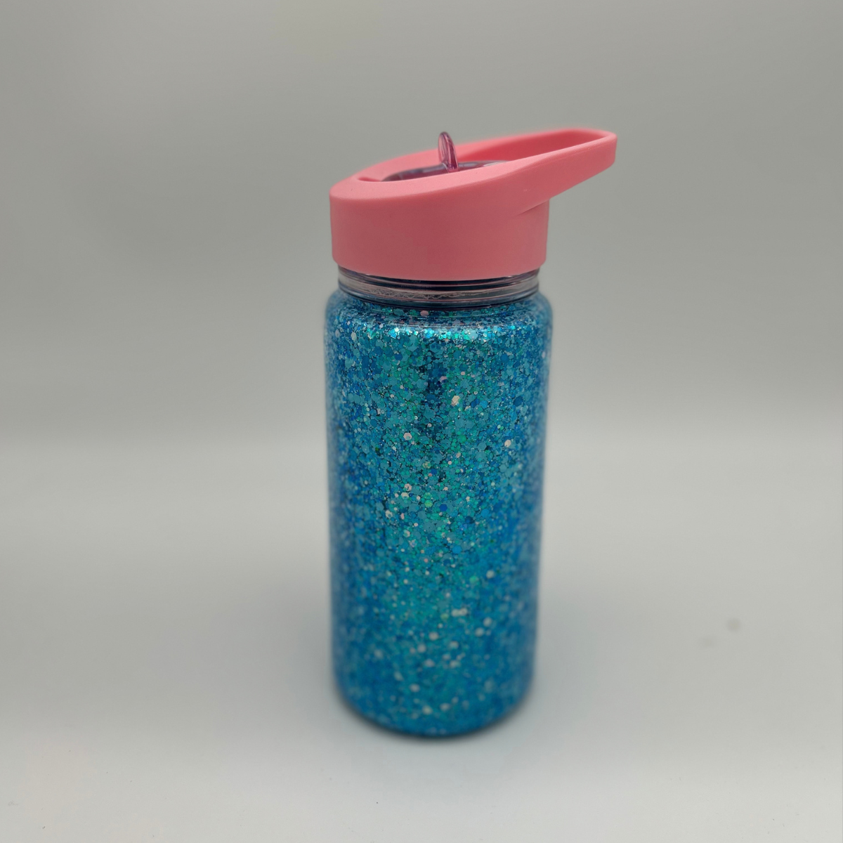 Blauer Glitzer Trocken Becher Kidscup - 350ml