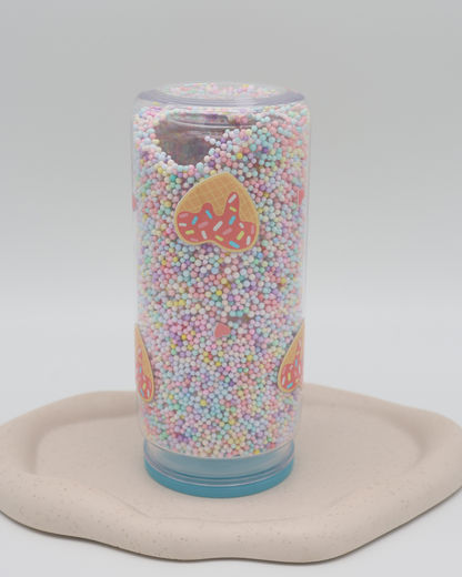 Bubble-Ball Becher Waffeldesign