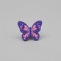 Schmetterling 3D Topper | Dekoration für Strohhalme | PLA | 8,4 mm Lochdurchmesser | DIY Dekoration | wiederverwendbar