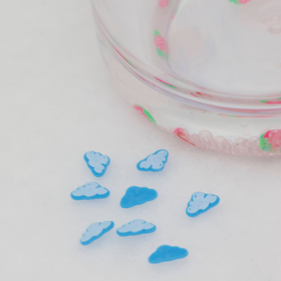 3D Wolken - PLA Dekorationselemente - 100 Stk