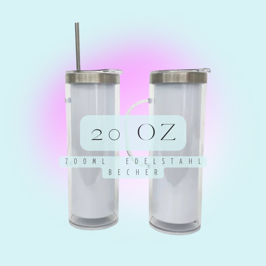DEIN persönlicher Sublimations Glitzerbecher | personalisierter Becher mit Wunschmotiv und Glitzer
