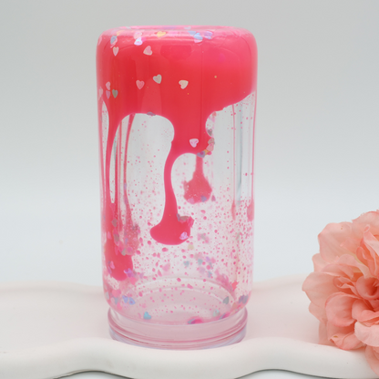 Lava Becher - Pink Lava Hearts
