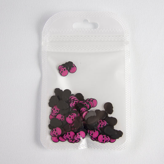 3D Totenkopf - PLA Dekorationselemente - 100 Stk